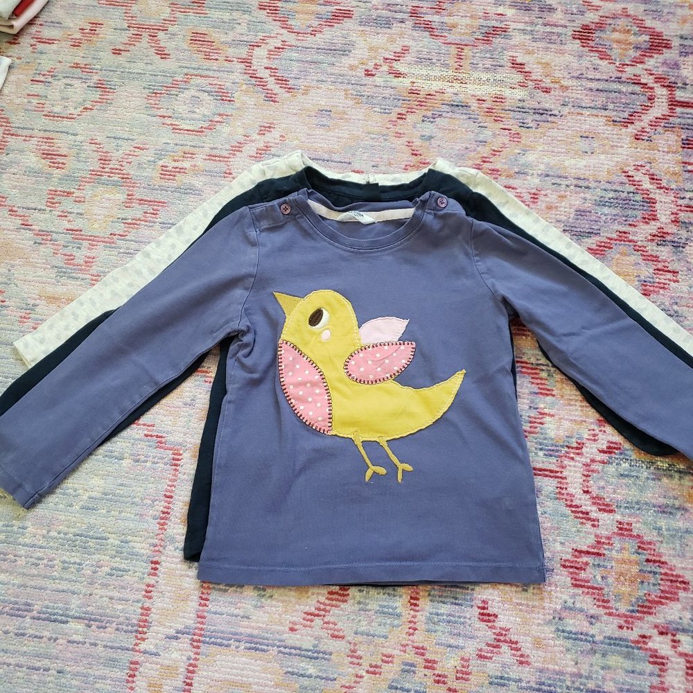 LOT - 4 Long-sleeve Tshirts - 3T